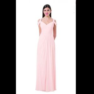 Bill Levkoff Petal Pink formal gown